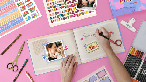 Scrapbook Collage Historias
