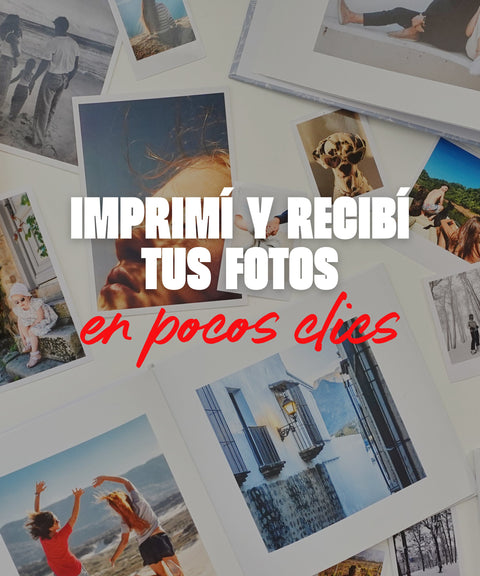 Imprimí y  recibí tus fotos en pocos clics