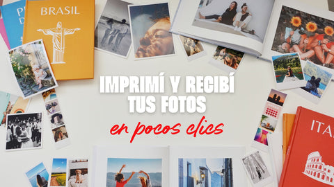 Imprimí y  recibí tus fotos en pocos clics