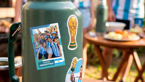 Stickers Mundiales Mini PolaPrints